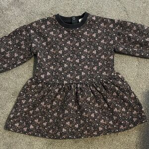 Jamie Kay Floral Long Sleeve Sweater - Black and Pink